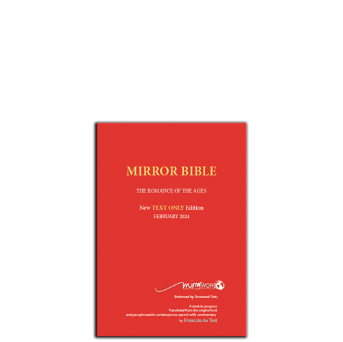 Picture of Mirror Bible (2024 Text Only Edition - Hard Cover)