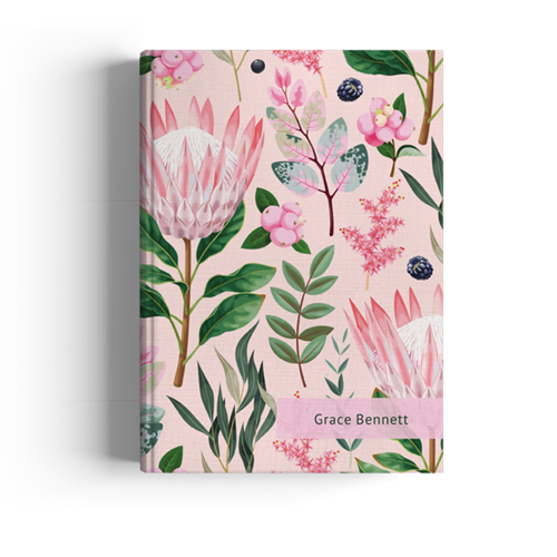 Show details for Protea Garden A4 Journal