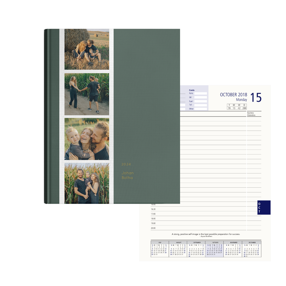 Show details for 2027 Photo Strip Diary A4