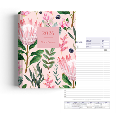 Show details for Protea Garden Diary A5 