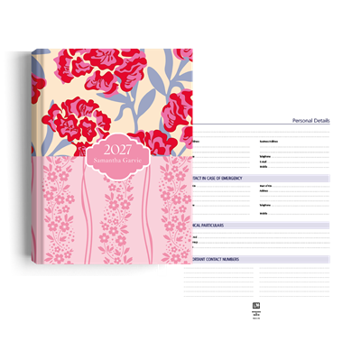 Show details for Pretty in Pink Diary A5 