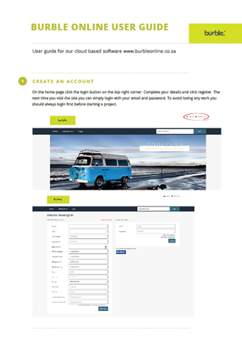 Show details for Burble Software User Guide