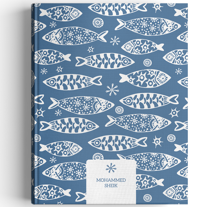 Picture of Fish Frenzy A4 Journal