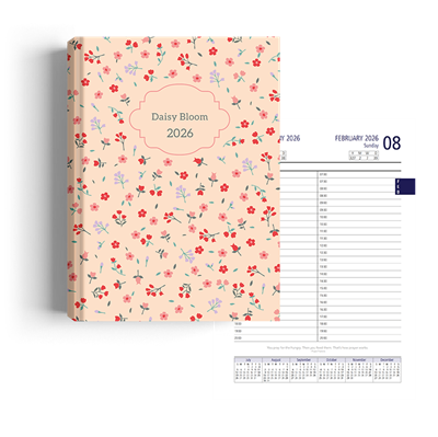 Show details for Ditsy Pastel Diary Management