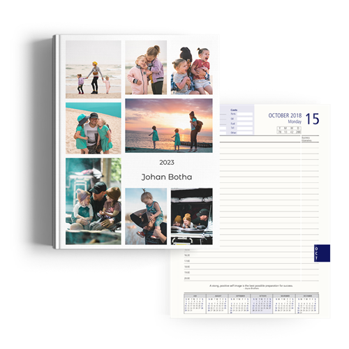 Show details for 2027 Collage Diary A4