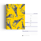 Show details for Zippy Yellow Gerry Diary A4
