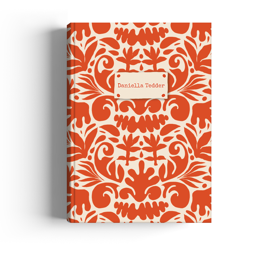 Picture of Abstract Orange Journal