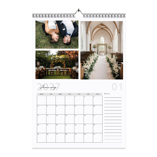 Show details for 2027 A4 Wall - 13 Leaf - D