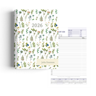 Show details for Mini Florals Diary A4