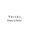 Picture of Verses - Poetry In Music