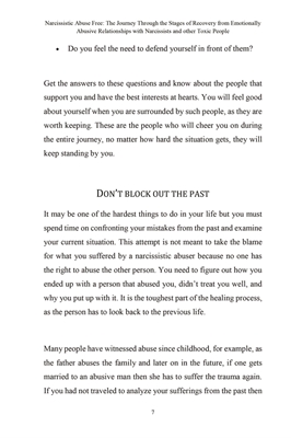 Show details for Narcissistic Abuse Free