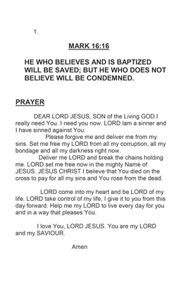 Show details for May You Know Jesus More and More