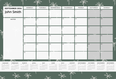 Show details for Tiny Palms Desk Planner