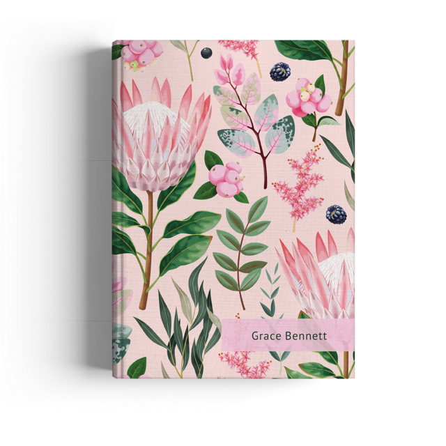 Show details for Protea Garden A4 Journal