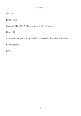 Show details for Kind Regards?