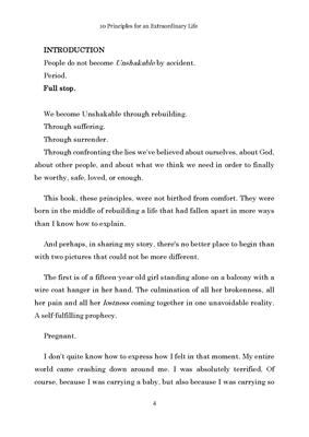 Show details for Becoming Unshakable 