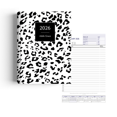 Show details for Snow Leopard Diary A4