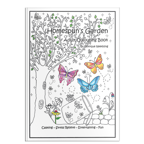 Picture of Homespun's Garden - Adult Colouring Book