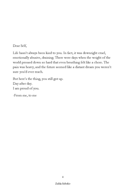 Show details for Dear Self