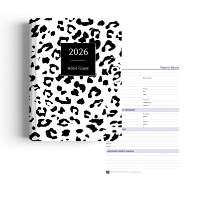 Show details for Snow Leopard Diary A5 