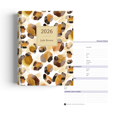 Show details for Wild Wash Diary A5 