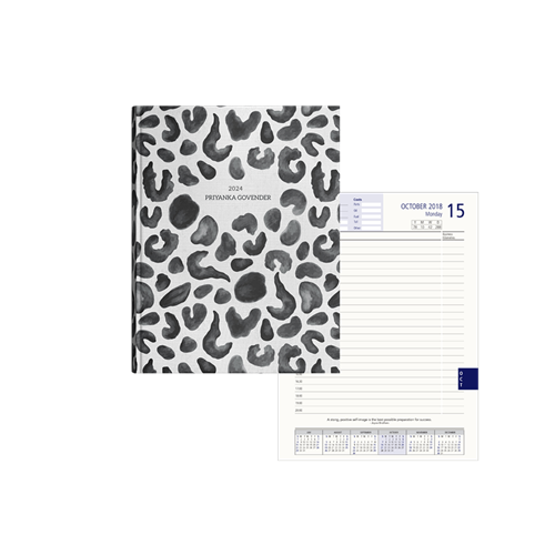 Picture of Leopard Print Diary A5 