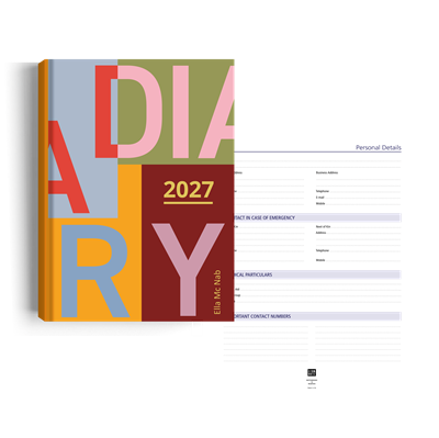 Show details for Vivid Blocks Diary A5 
