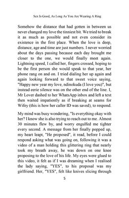 Show details for Sex Is Good As Long As You Are Wearing...