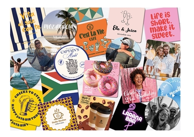 Show details for Coasters (Square Format)