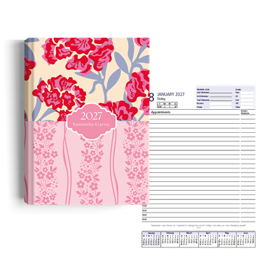 Show details for Pretty in Pink Diary A4