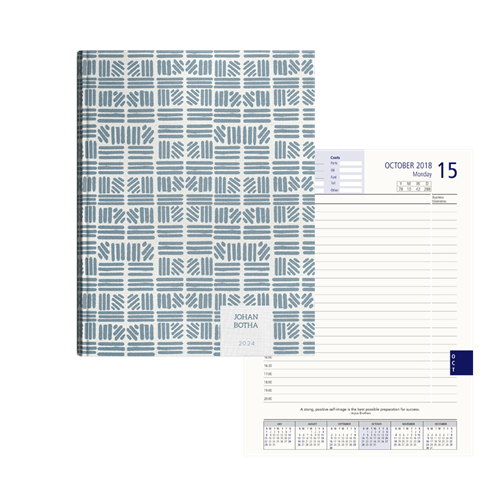 Picture of Coastal Stripes Diary A4