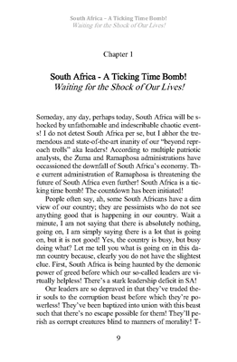 Show details for South Africa - A Ticking Time Bomb