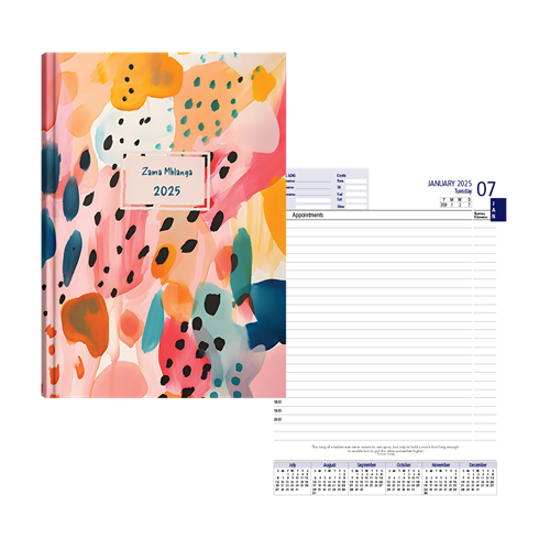 Picture of Colour Shower Diary A5 