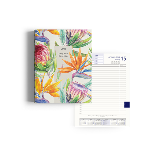 Show details for Zippy Zebra Diary A5 