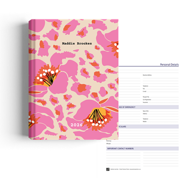 Show details for Sugar Bloom Diary A4