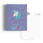 Picture of Unicorn A5 Hard Cover Student Diary