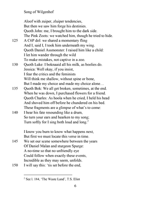 Show details for Song of Wilgenhof