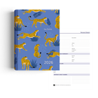 Show details for Cheetah Blues Diary A4