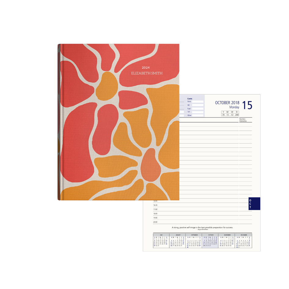 Picture of Groovy flowers Diary Management