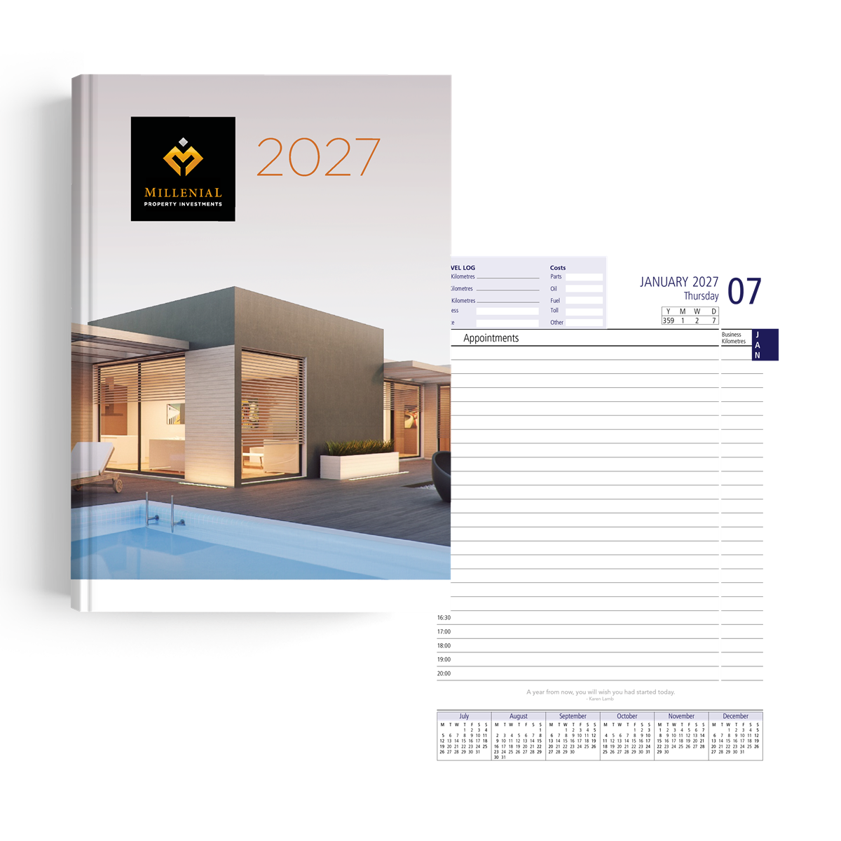Picture for category 2027 A4 Diaries 