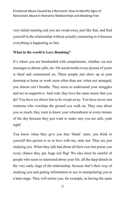 Show details for Emotional Abuse Caused by A Narcissist