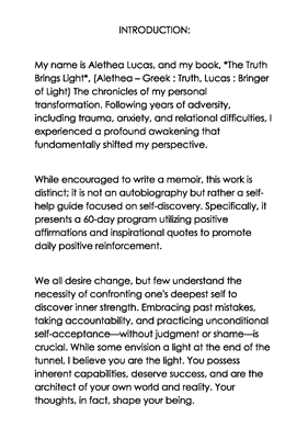 Show details for The Truth Brings Light