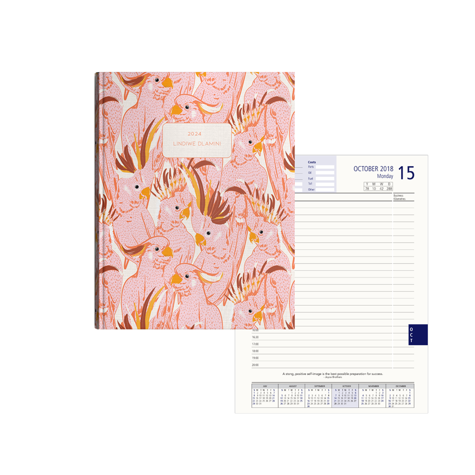 Picture of Pink Parakeet Diary Management