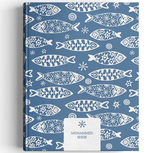 Picture of Fish Frenzy A4 Journal