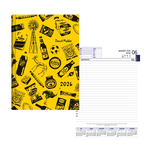 Show details for Mzansi Yellow Diary A5 