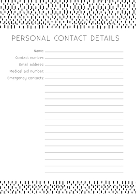 Show details for Splashes A5 Hard Cover Student Diary