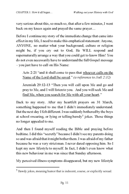 Show details for Walking out your History with God