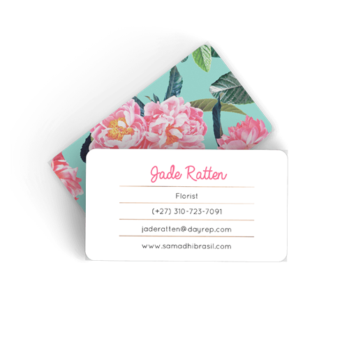 Picture of Floral Calling Card