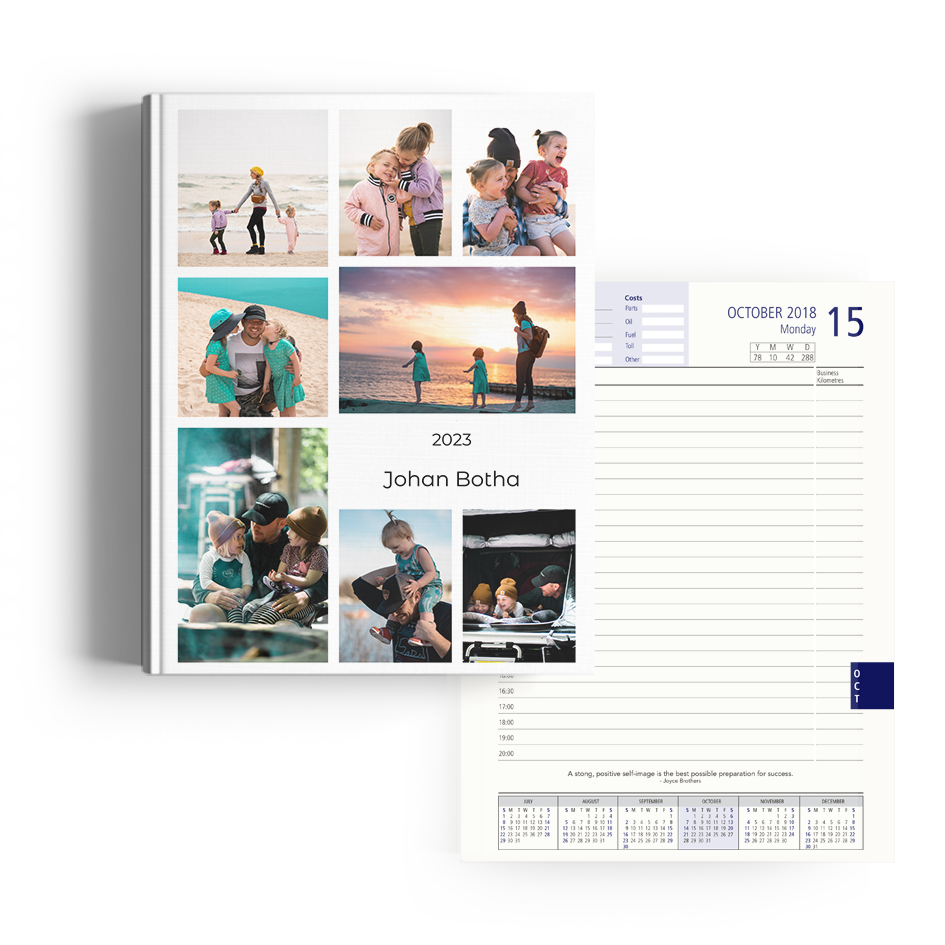 Show details for 2027 Collage Diary A4