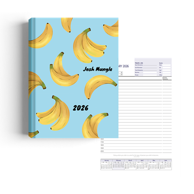 Show details for Go Bananas Diary A5 